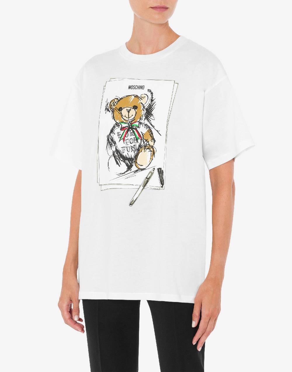 Love Moschino T-shirt oversize Moschino Teddy Bear Convenienza