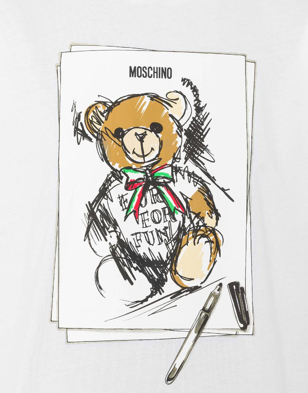 Love Moschino T-shirt oversize Moschino Teddy Bear Convenienza