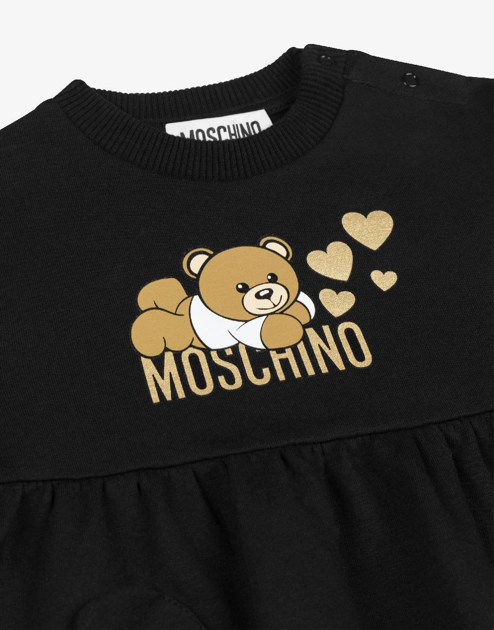 Love Moschino Abito in felpa Lovely Teddy Bear Vendita Economica