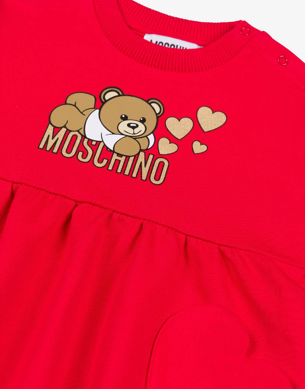 Love Moschino Abito in felpa Lovely Teddy Bear Saldi Di Fabbrica