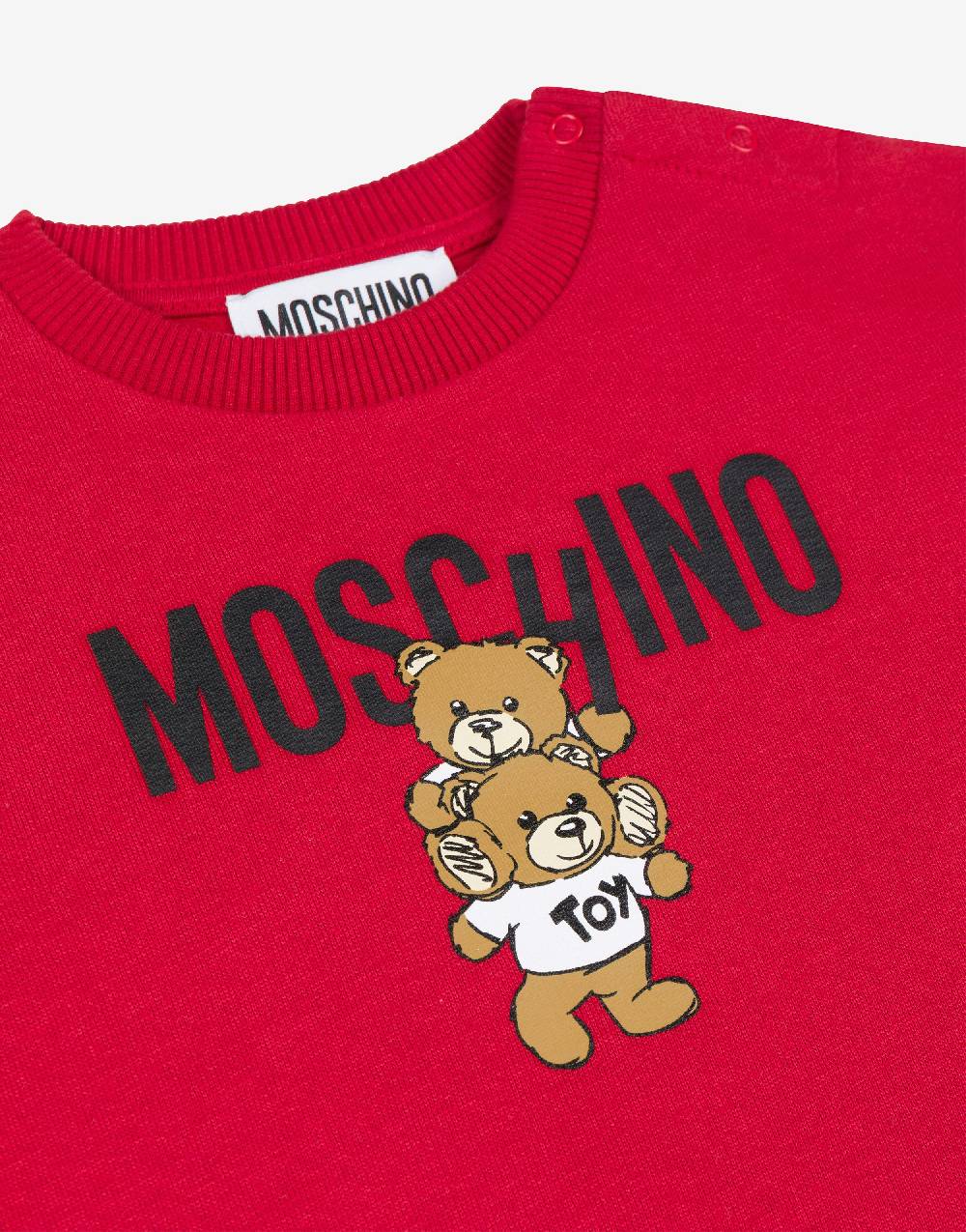 Love Moschino Abito in felpa Teddy Logo Vendite Flash