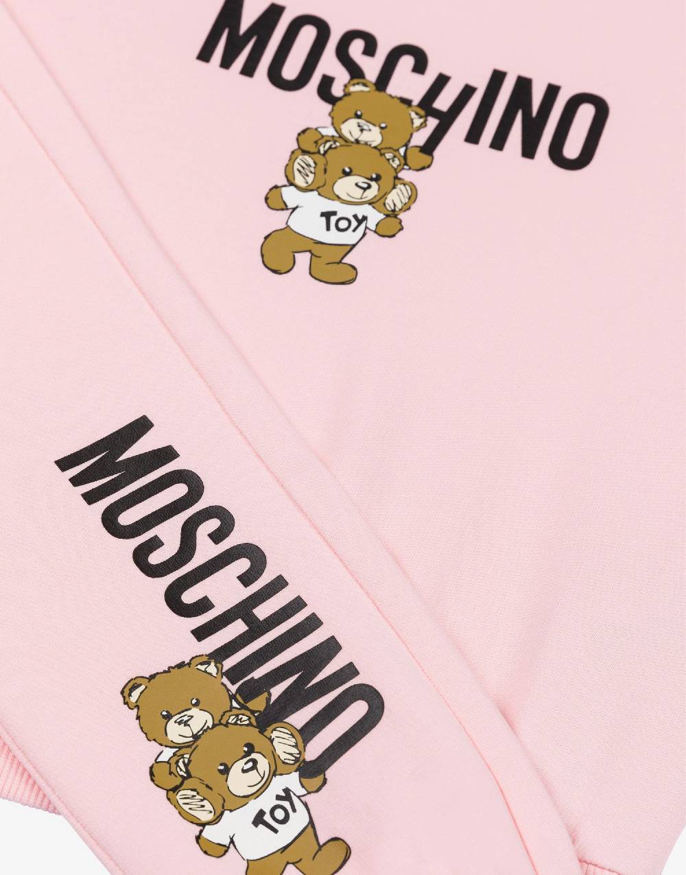 Love Moschino Completo tuta in felpa Teddy Logo Consegna Veloce