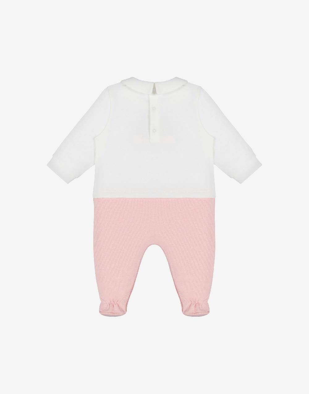 Love Moschino Tutina in cotone organico Teddy Logo Affare Del Giorno