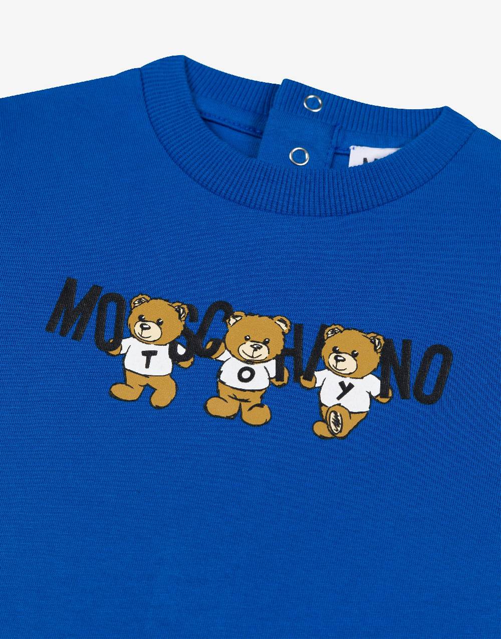 Love Moschino Tutina in felpa Teddy Logo In Vendita