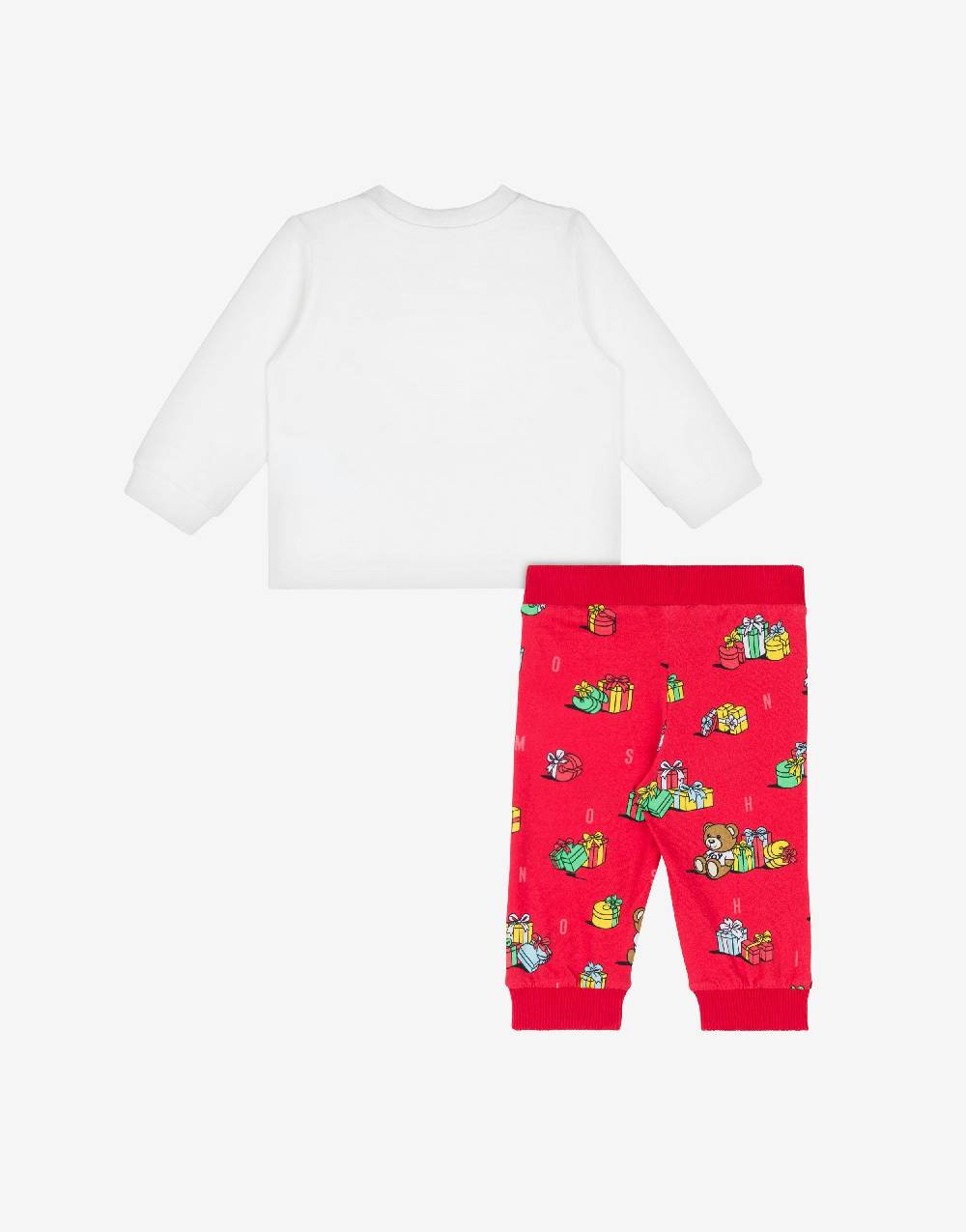 Love Moschino Completo t-shirt e leggings Teddy Holiday In Saldo