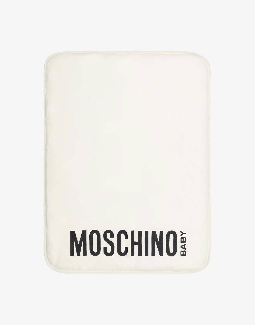 Love Moschino Borsa mamma in felpa con patch Nuova