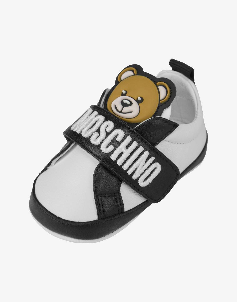 Love Moschino Sneakers in nappa Teddy Patch Spedizione Gratuita