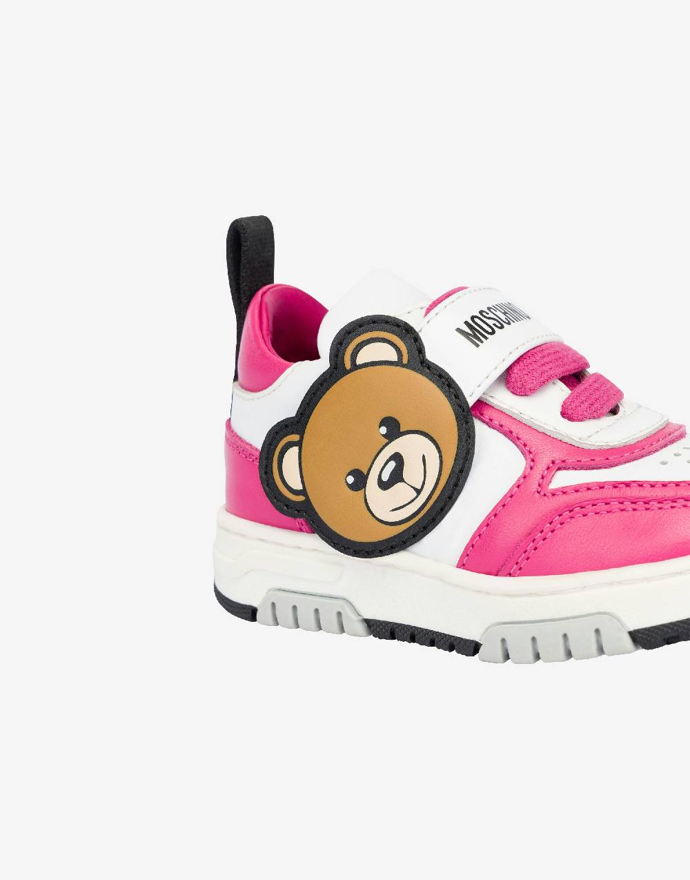Love Moschino Sneakers in vitello Teddy Patch Fino Al -60%