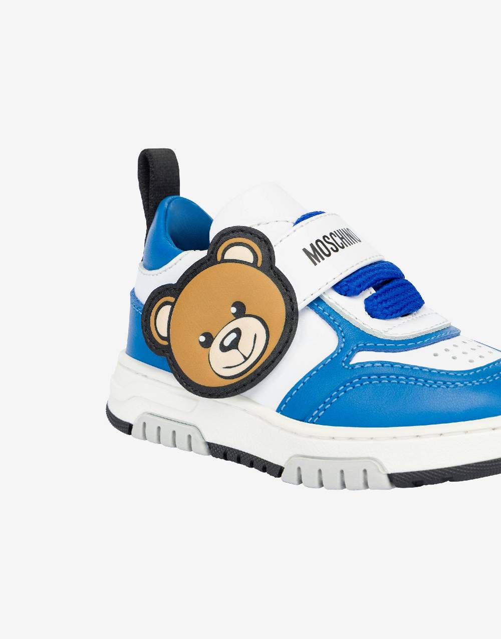 Love Moschino Sneakers in vitello Teddy Patch Shopping Online