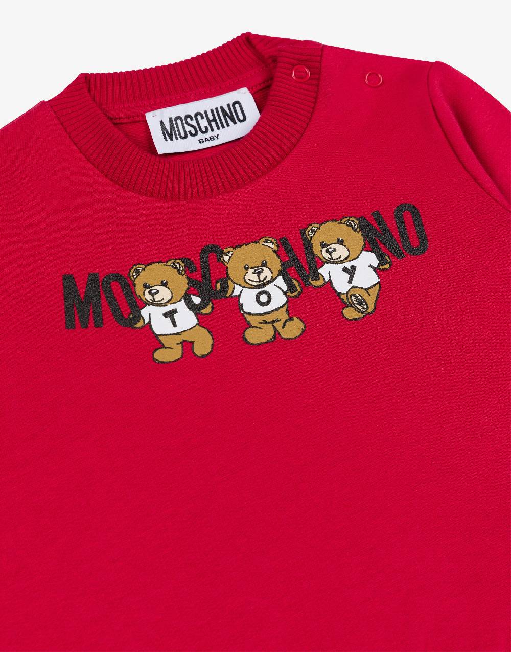 Love Moschino Felpa in cotone Moschino Toy Vendita Calda