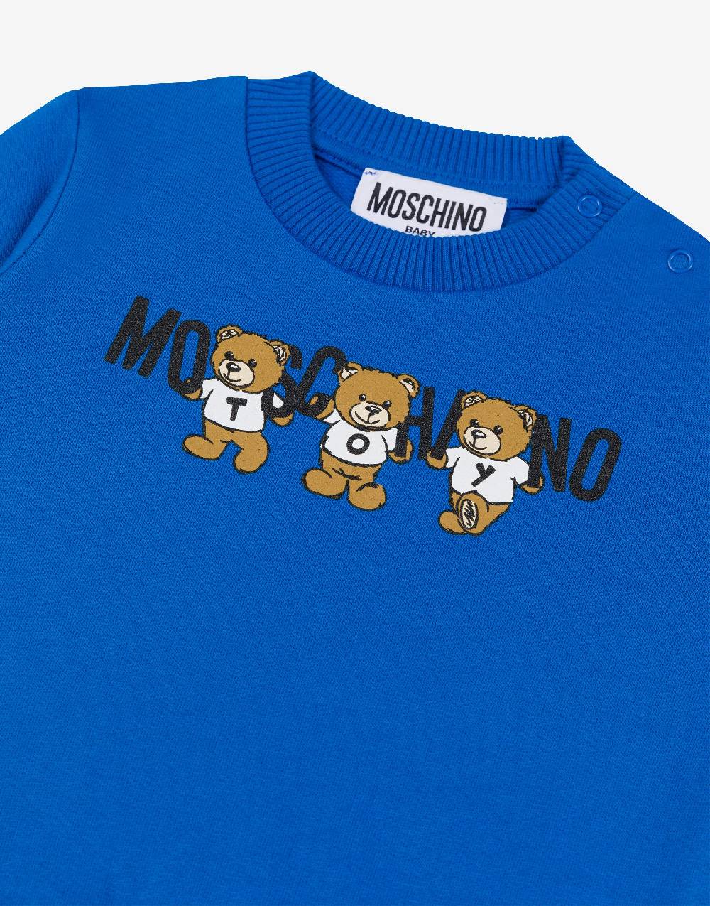 Love Moschino Felpa in cotone Moschino Toy Saldi Di Fabbrica