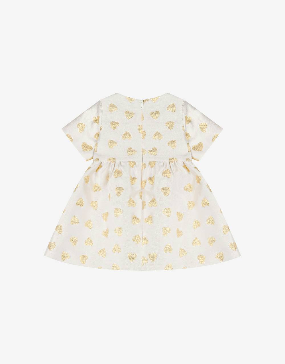 Love Moschino Abito Allover Jacquard Hearts Vendite Flash