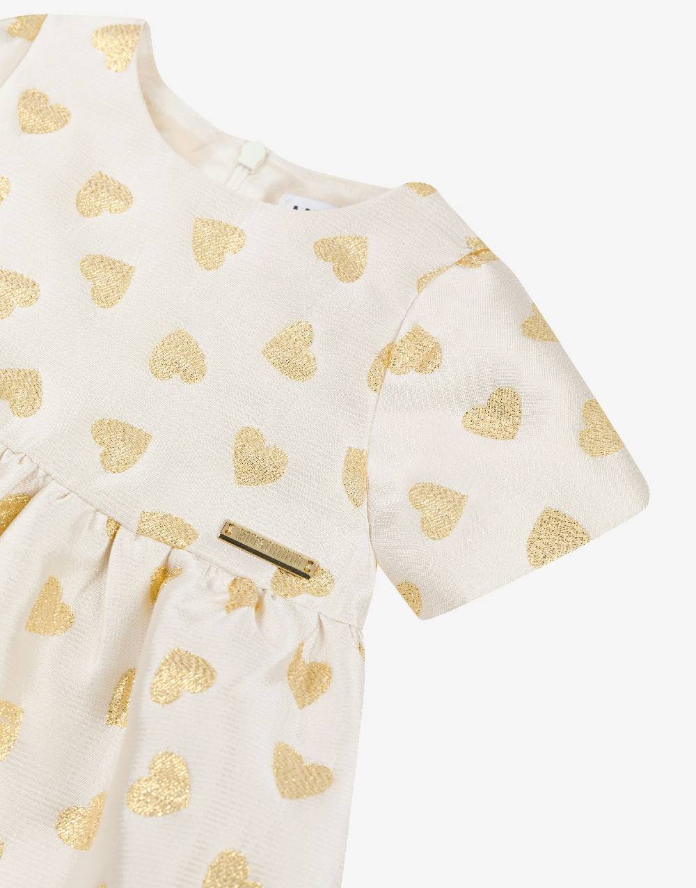 Love Moschino Abito Allover Jacquard Hearts Vendite Flash