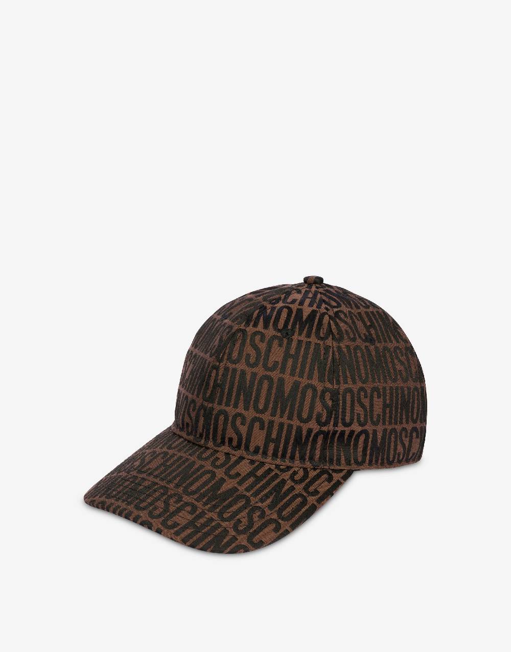 Love Moschino Cappello in nylon Allover Logo Qualità