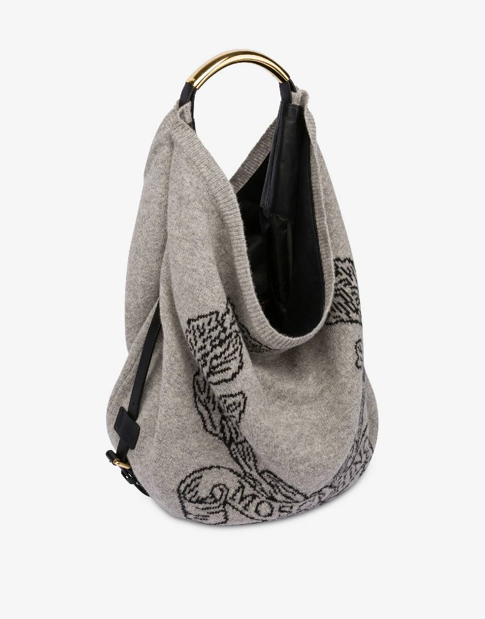 Love Moschino Moschino Handle Me bag in shetland Prezzo Ridotto