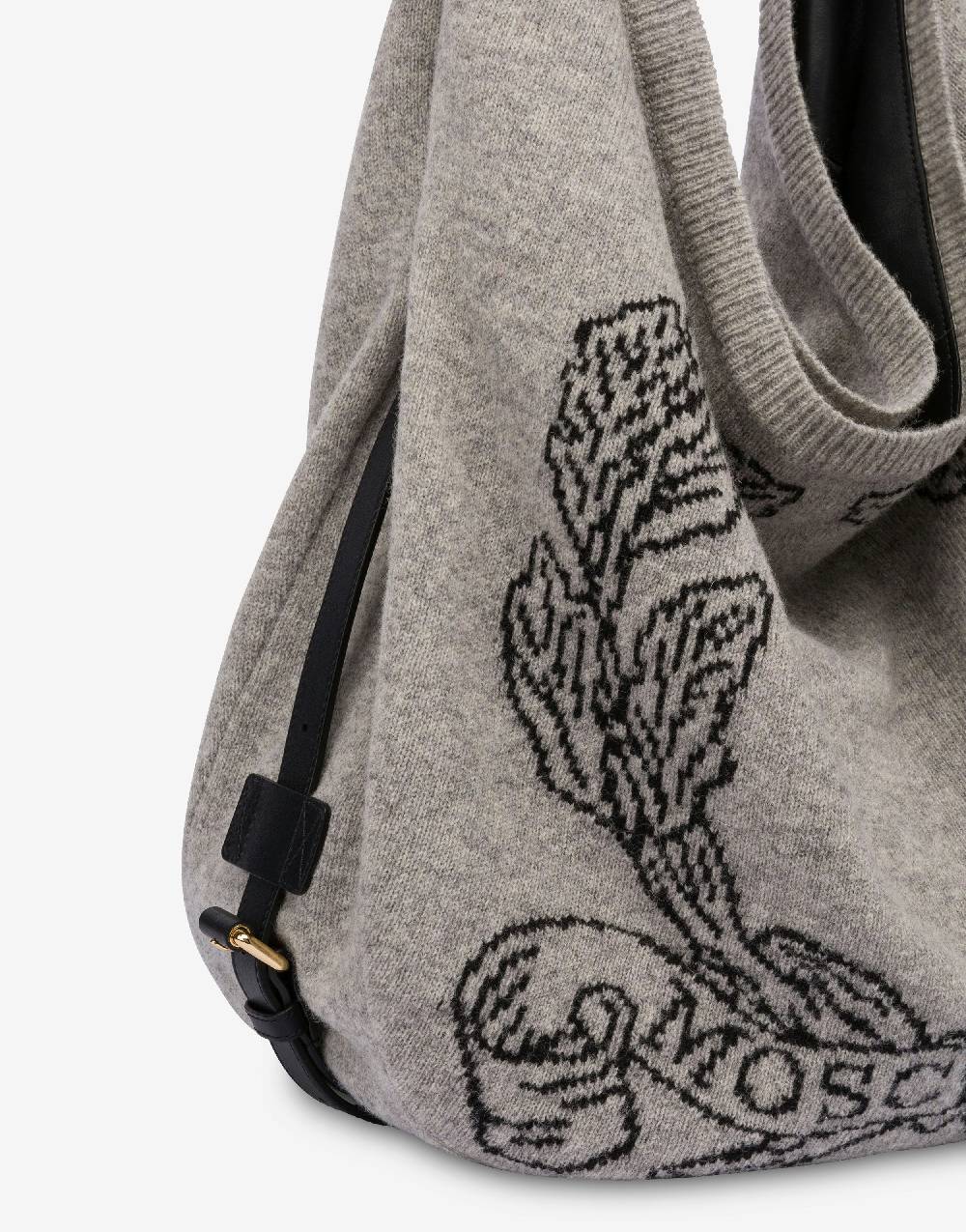 Love Moschino Moschino Handle Me bag in shetland Prezzo Ridotto