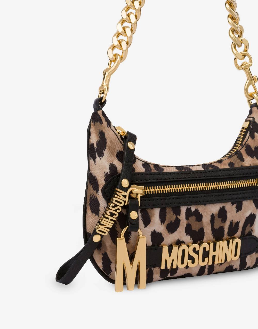 Love Moschino Mini borsa Leopard Print In Vendita