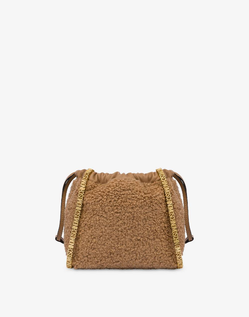 Love Moschino Borsa a secchiello Mini Lettering Vendita Economica