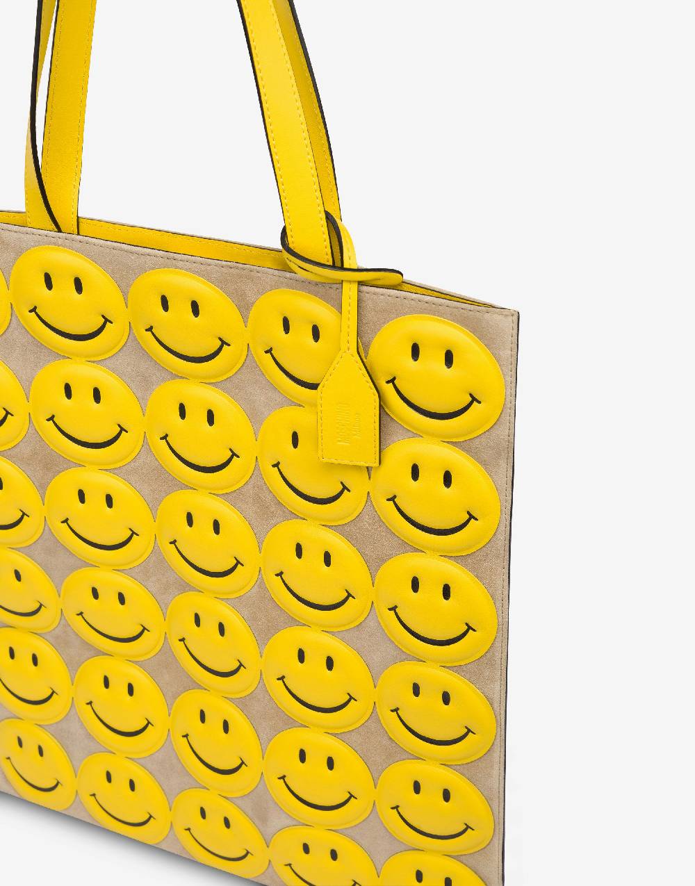 Love Moschino Shopper in crosta Allover Smiley® Moda
