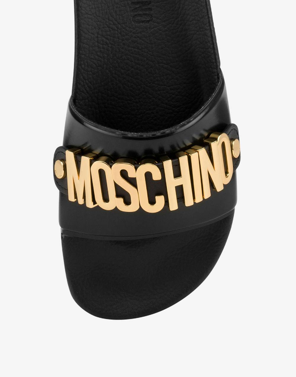 Love Moschino Pool slides Lettering Logo Promozione Limitata