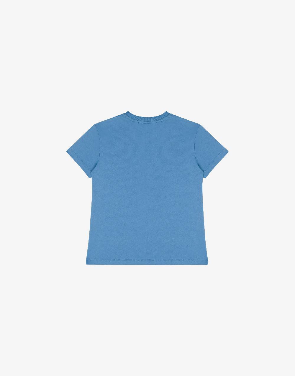 Love Moschino T-shirt in jersey Barcode Patch Italia