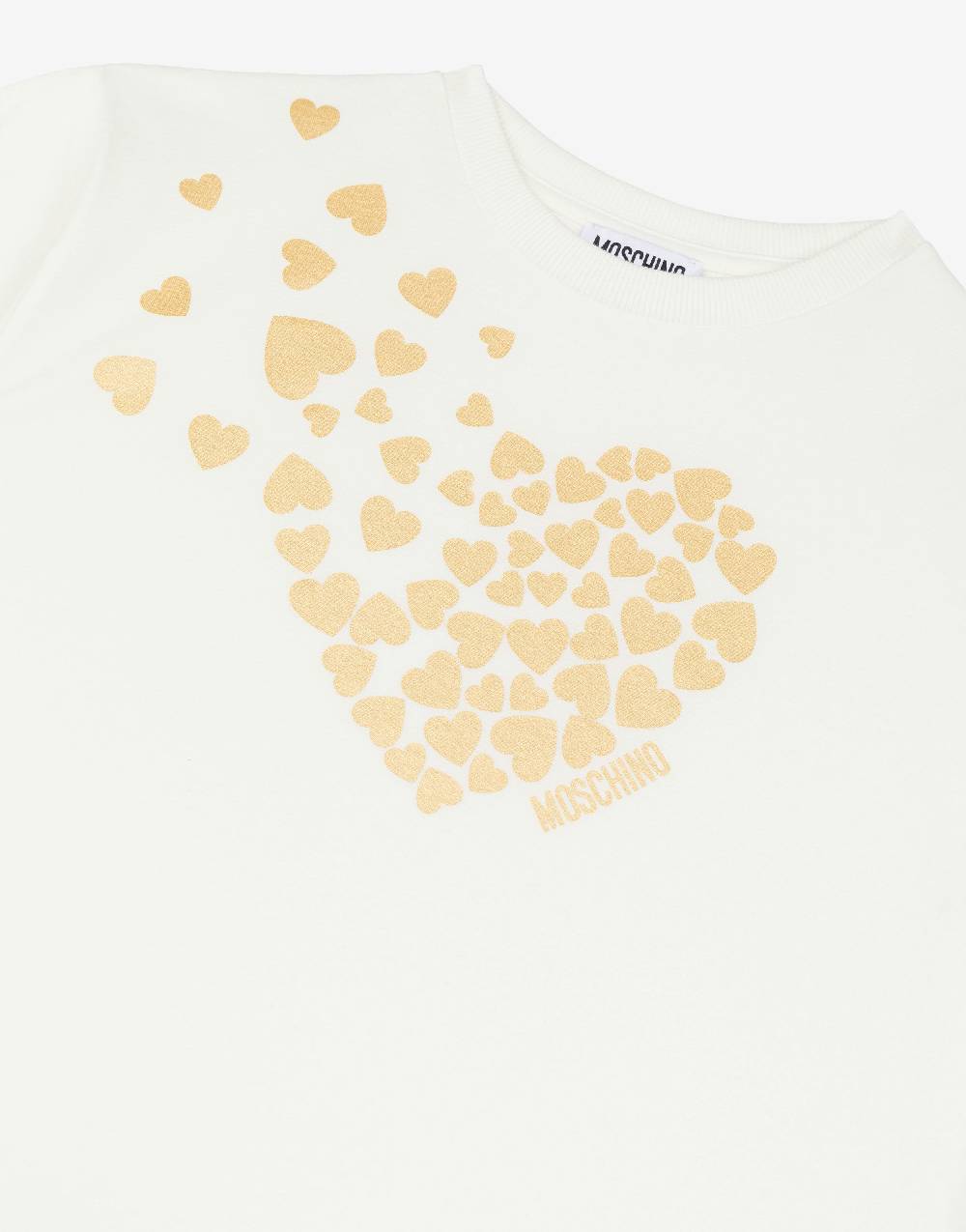 Love Moschino Maxi t-shirt Degradé Heart In Linea