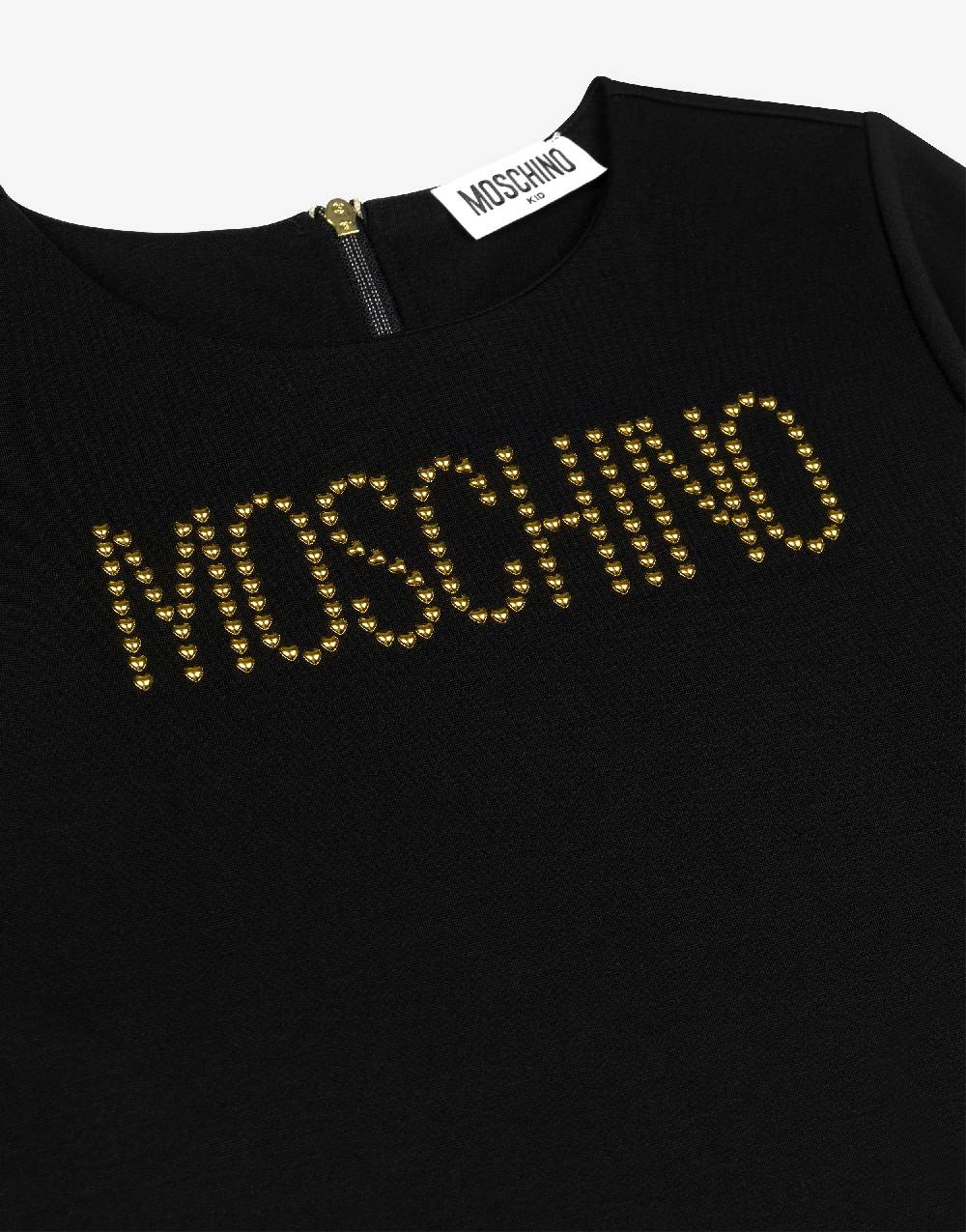 Love Moschino Abito in punto milano Studded Logo Qualità
