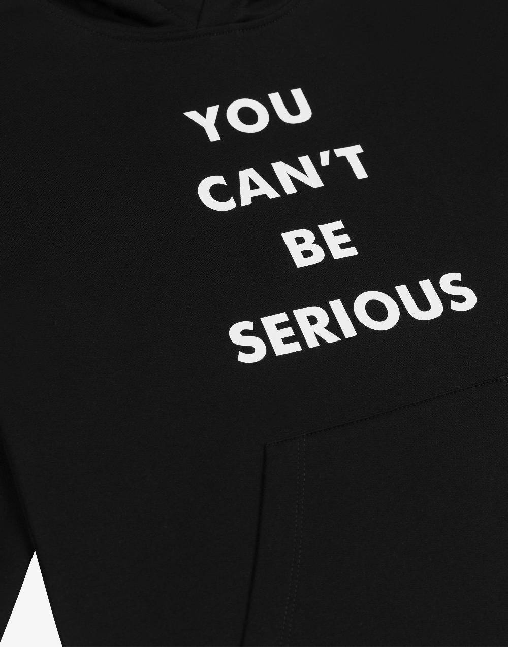 Love Moschino Abito in felpa You Can't Be Serious Promozione Limitata
