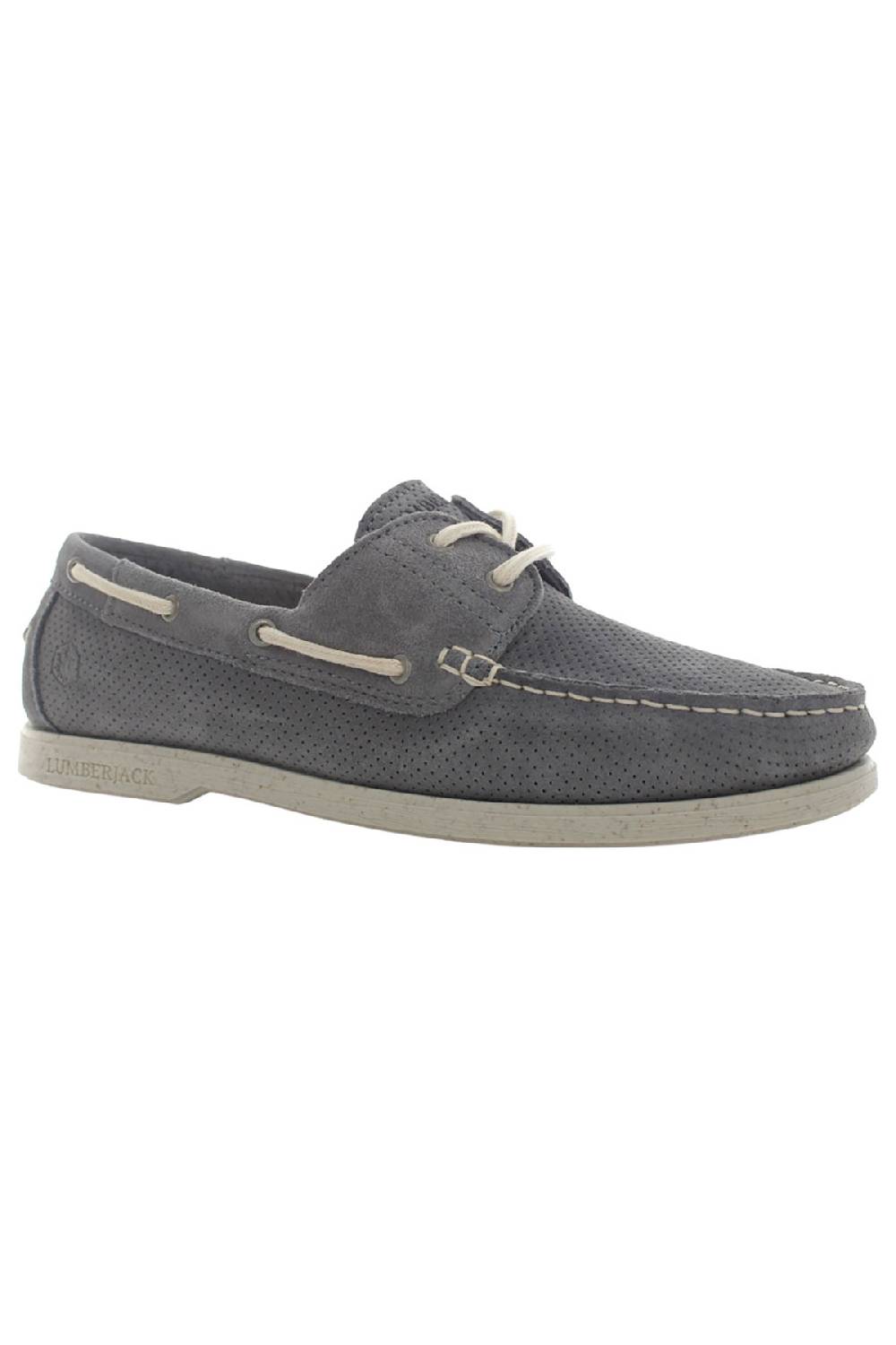LumberJack NAVIGATOR GREEN SCARPE DA BARCA UOMO Nuovo