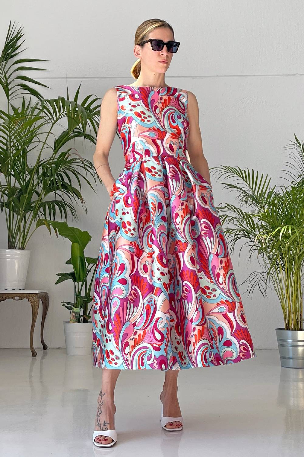 Lunatica Milano Abito Groovy Pink Outlet