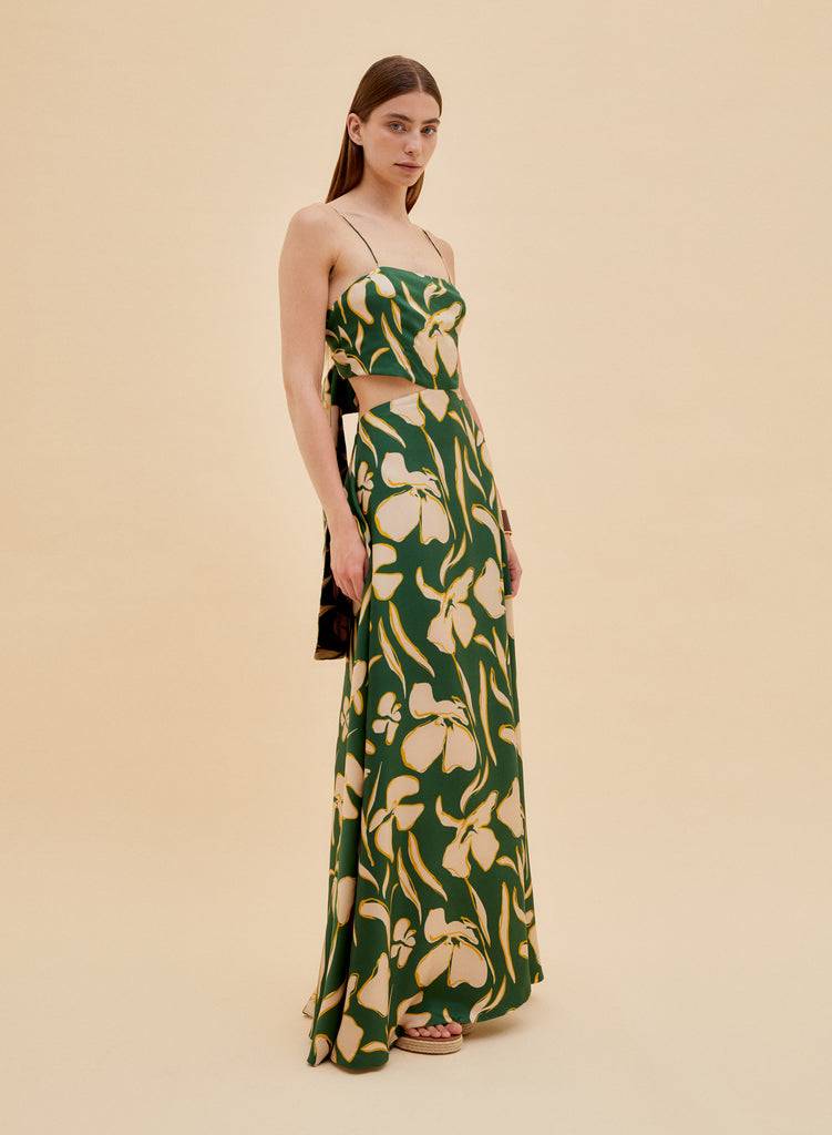 Raquel Diniz BALI LONG DRESS Consegna Veloce