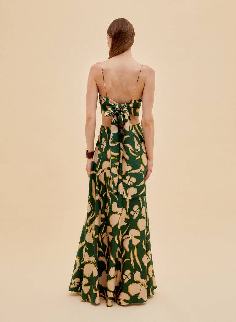 Raquel Diniz BALI LONG DRESS Consegna Veloce