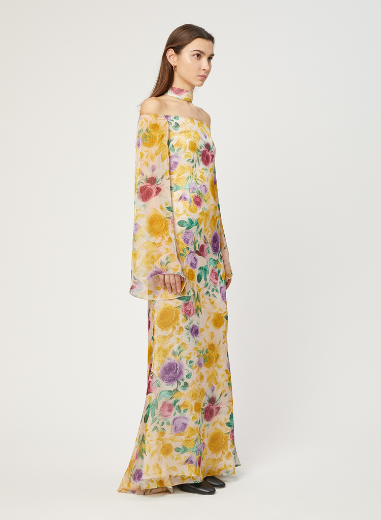 Raquel Diniz CLEO LONG DRESS Qualità