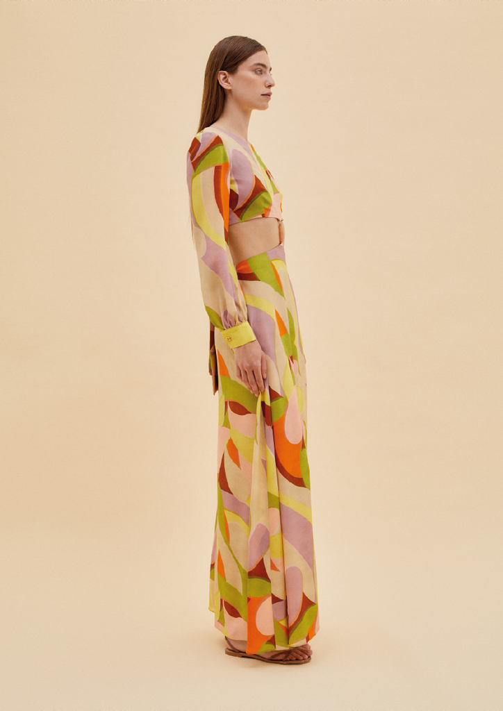 Raquel Diniz FIORALIE LONG DRESS Promozione