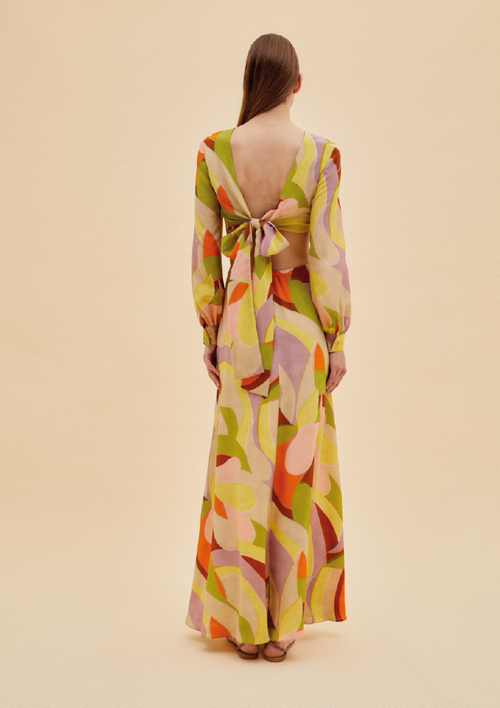 Raquel Diniz FIORALIE LONG DRESS Promozione