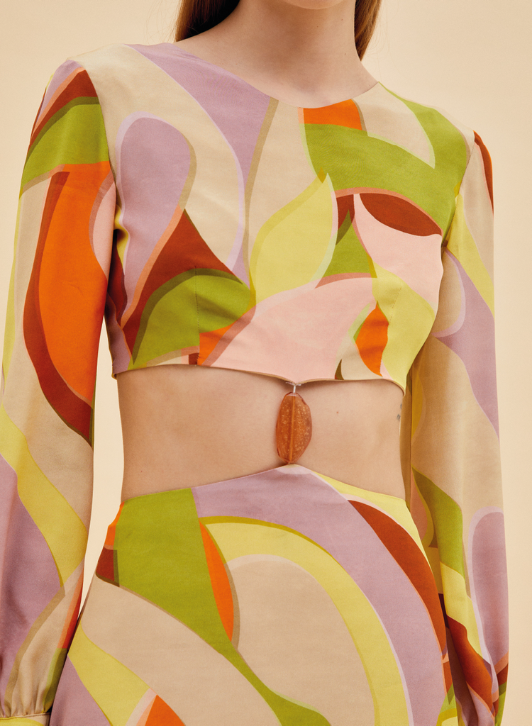 Raquel Diniz FIORALIE LONG DRESS Promozione