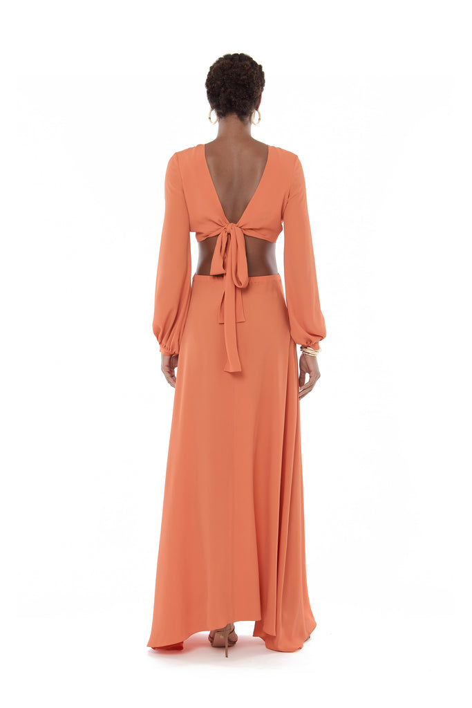 Raquel Diniz FIONA LONG DRESS Qualità Garantita