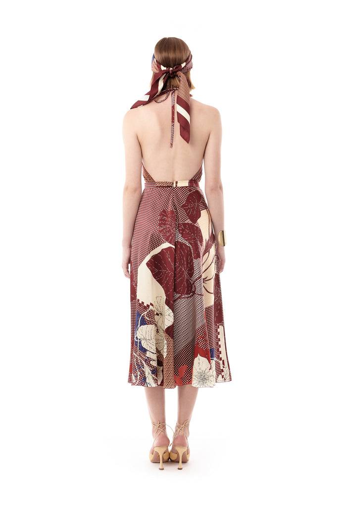 Raquel Diniz GIOVANNA MIDI DRESS Nuovo