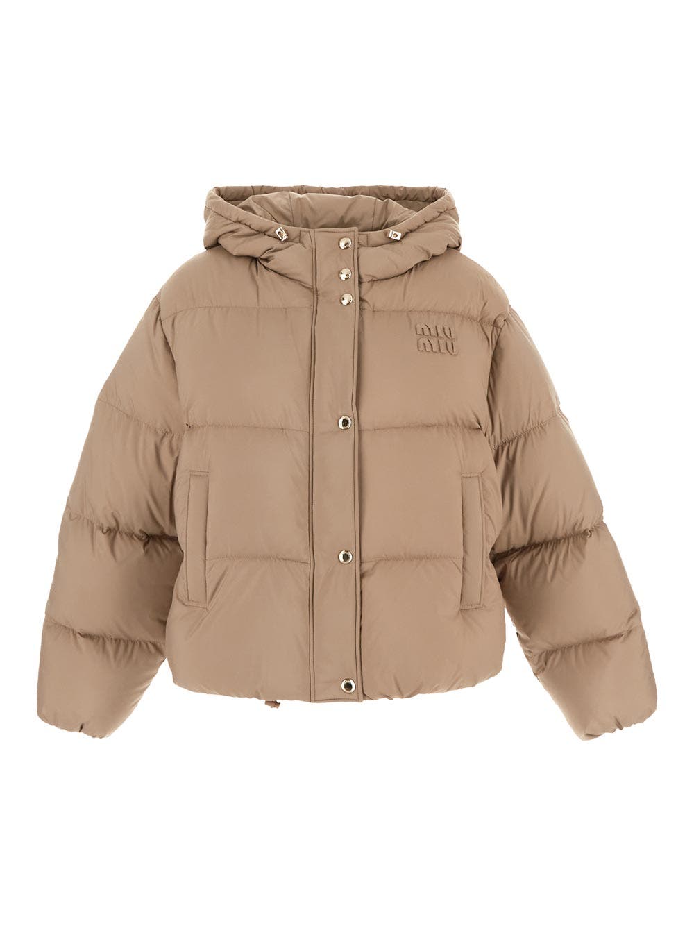 Oluxury Miu Miu Puffed Jacket Negozi Online