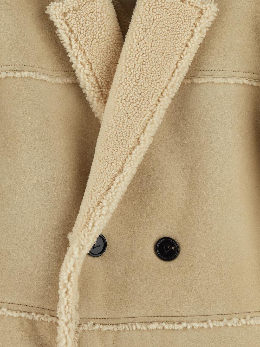 Oluxury Bottega Veneta Lamb Coat Novità