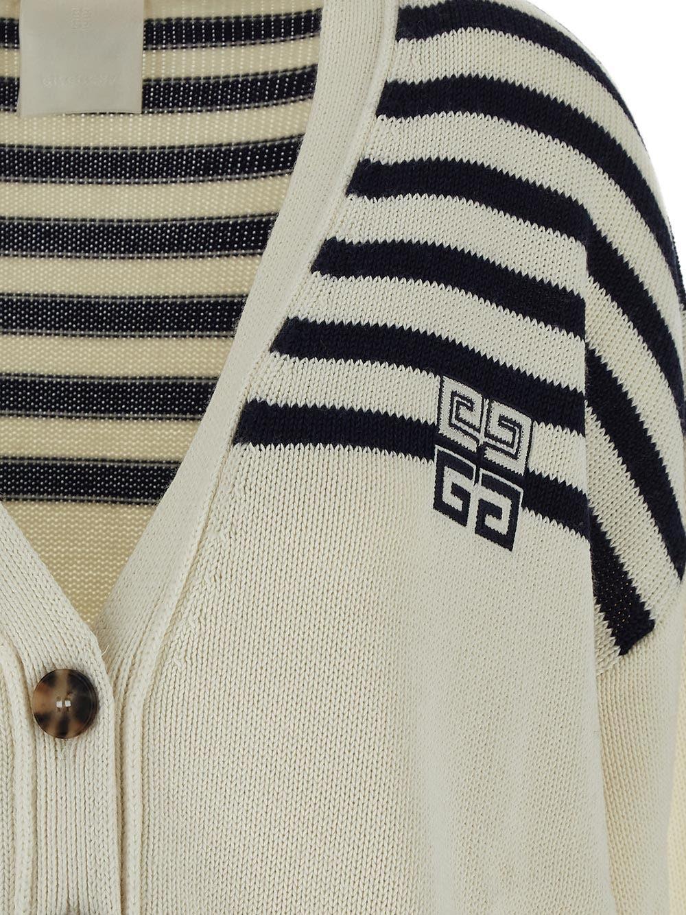 Oluxury Givenchy 4G Cardigan Moda