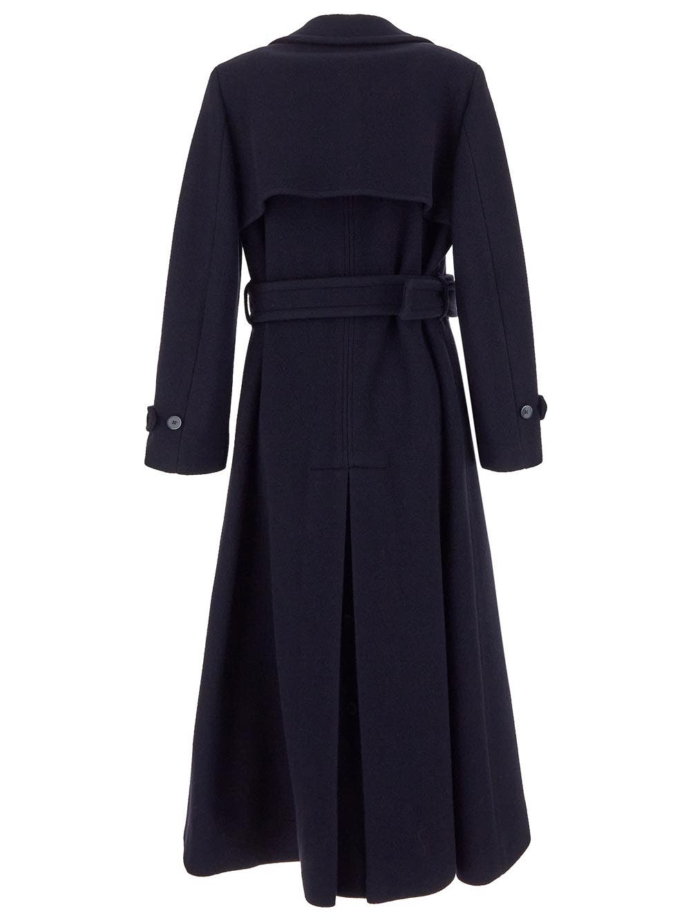 Oluxury Lardini Double breasted coat Italy