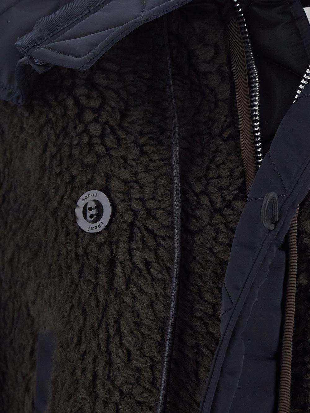 Oluxury Sacai Fur Bomber Nuovo