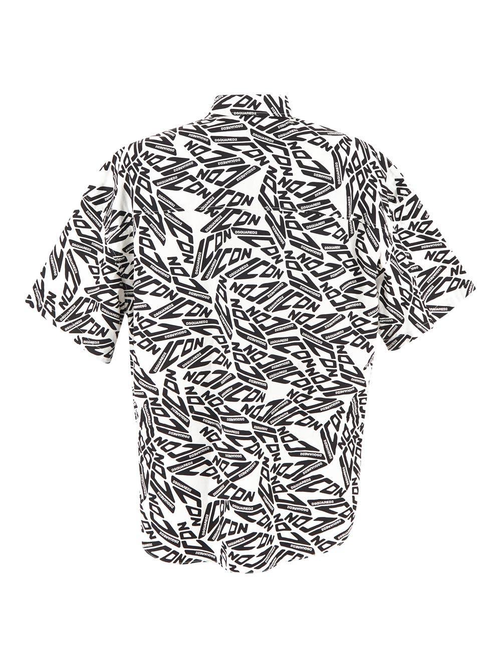 Oluxury Dsquared2 Logo Shirt Presa