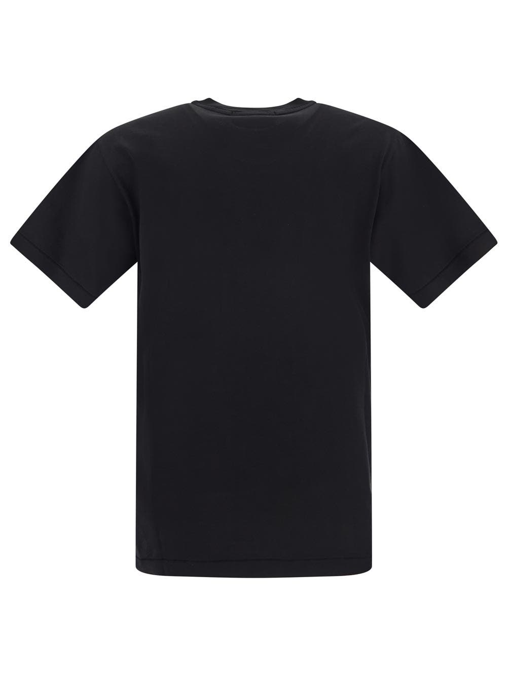 Oluxury Stone Island Logo T-Shirt Sconto