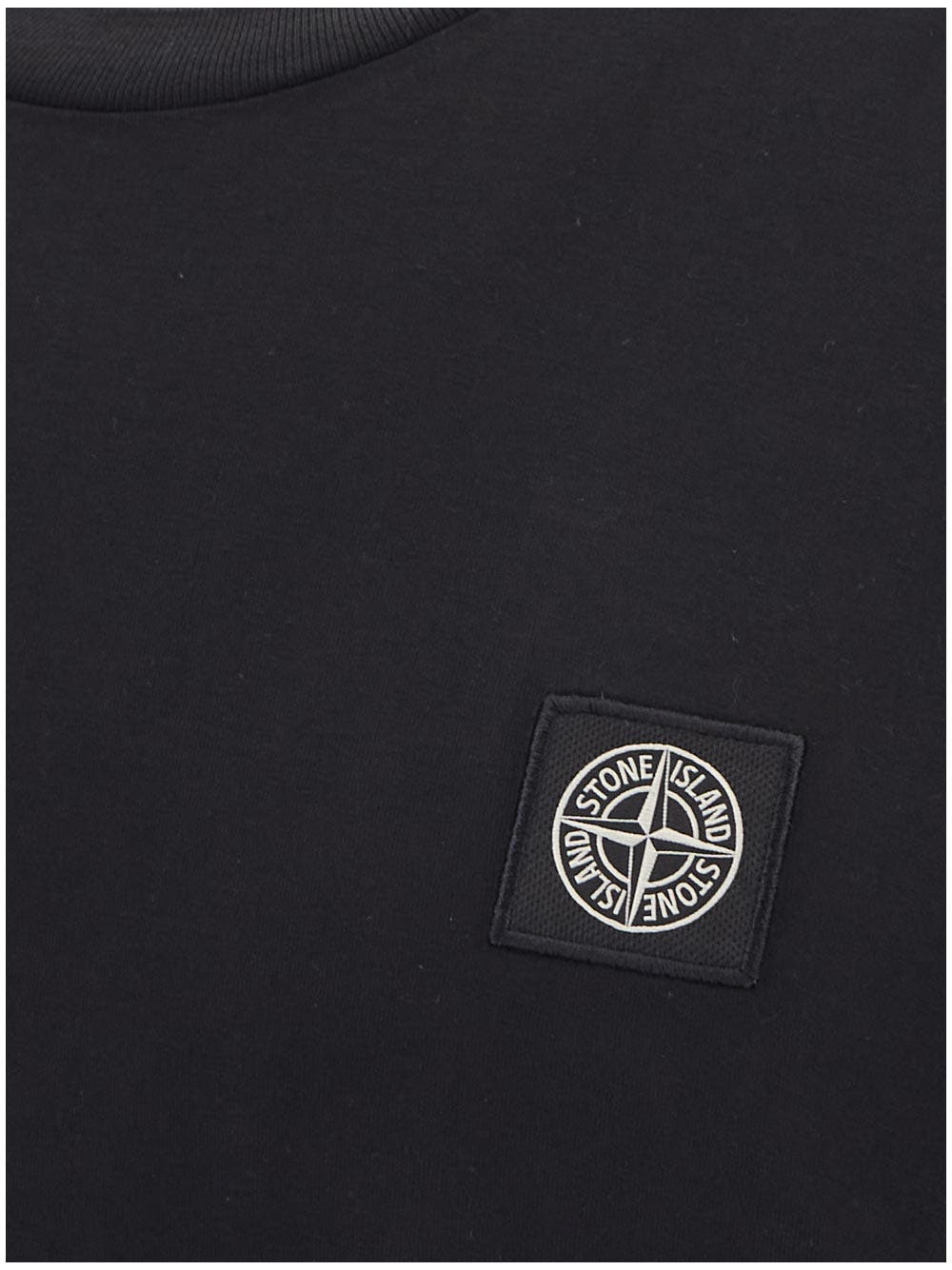 Oluxury Stone Island Logo T-Shirt Sconto
