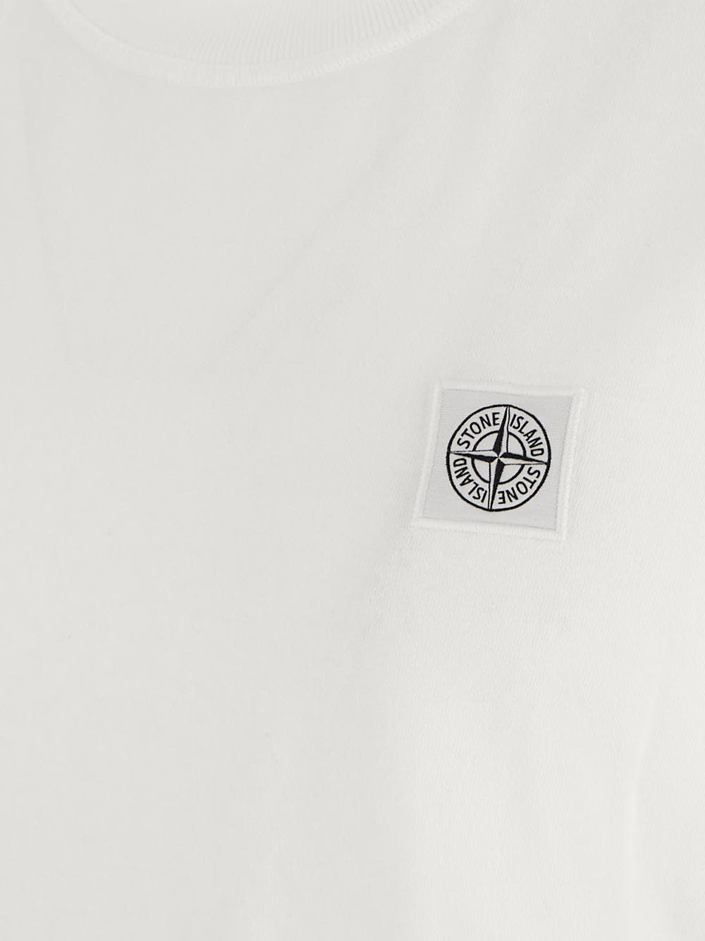 Oluxury Stone Island Logo T-Shirt Economico