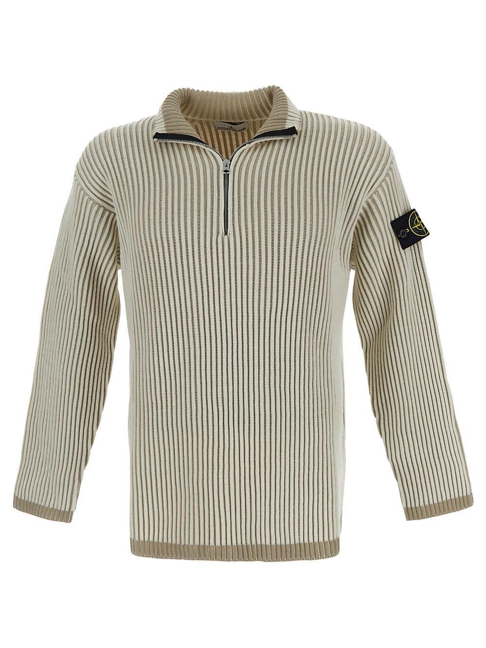Oluxury Stone Island Ribbed Knit Outlet