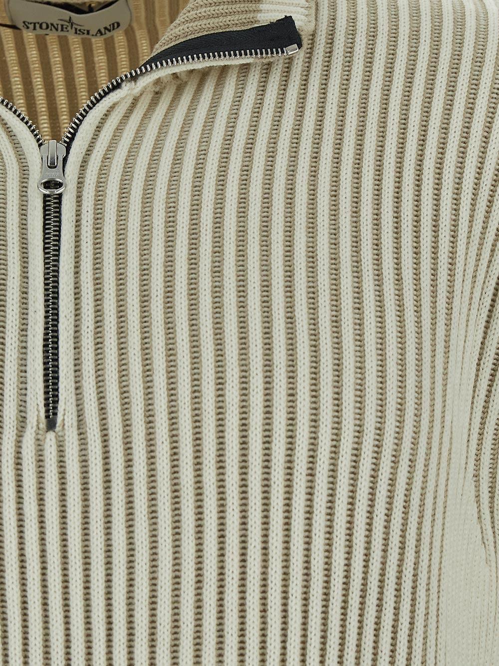 Oluxury Stone Island Ribbed Knit Outlet