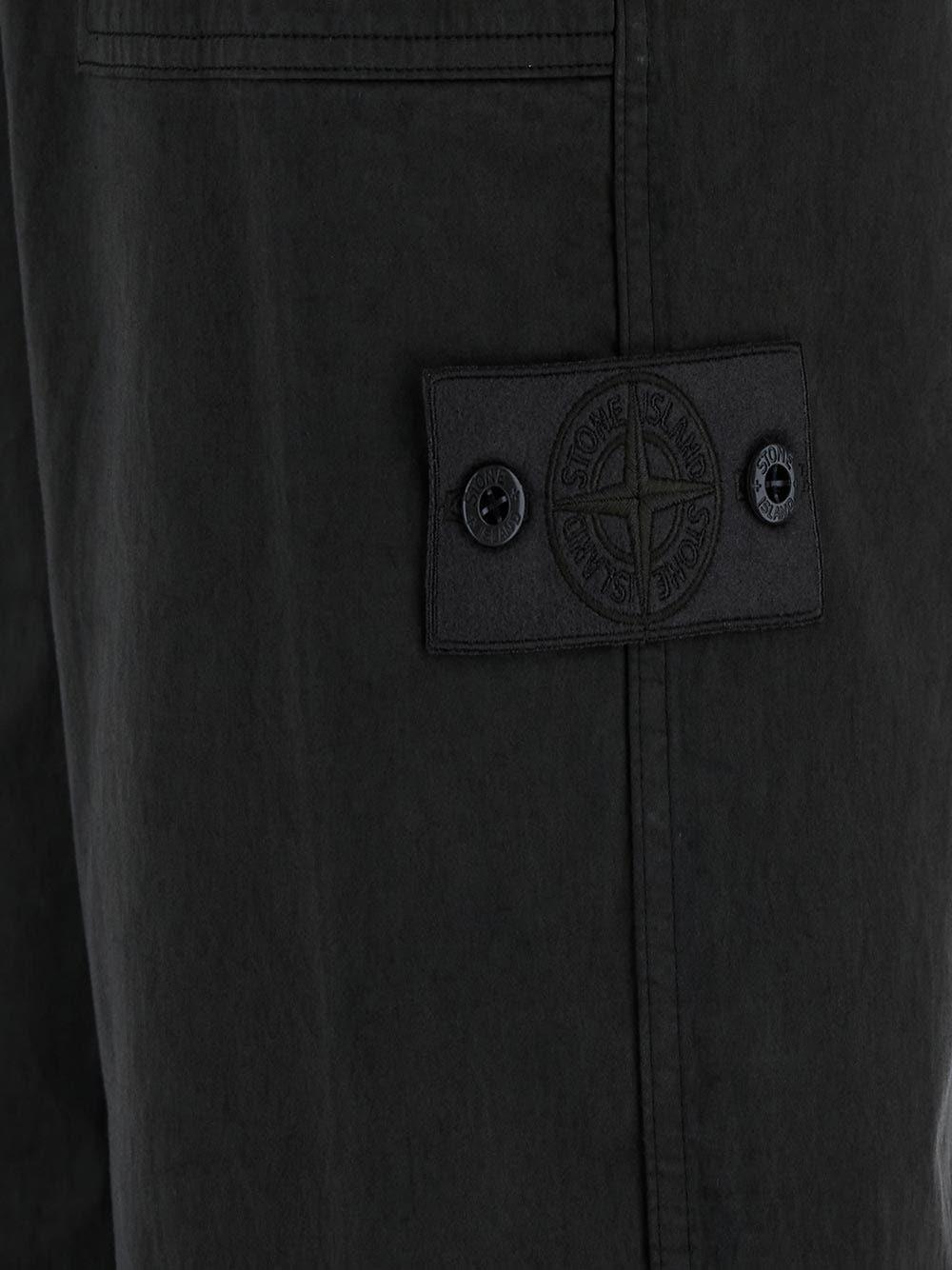 Oluxury Stone Island Cotton Trouser Saldi